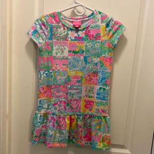 Lilly Pulitzer girls size 8-10 (large) bathing suit coverup
